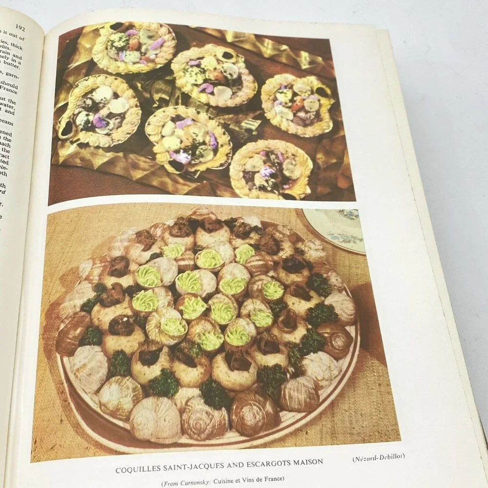 VTG 1965 Larousse Gastronomique Crown Publishers Cookbook 1961 First‎ Edition